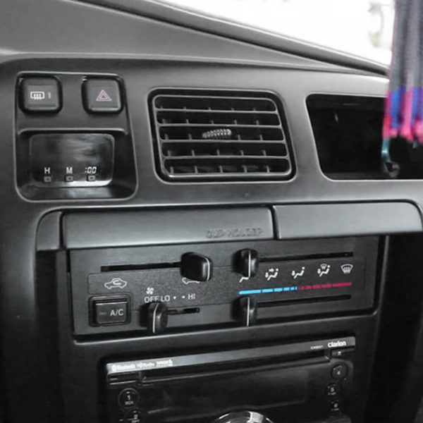 AC Climate Control Switch Knob Button Set of 4 , Compatible with 1974-2002 Toyota Models-Air Conditioner Replacement Switch For Discount - Image 2