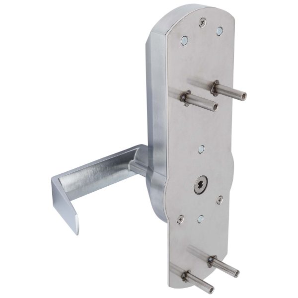 Panic Exit Device Storeroom   Keyed Function Mechanical Keyless Lever Trim Fashion - Image 3