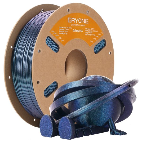 PLA Galaxy Sparkly Glitter Filament，1 kg，1.75 mm±0.03 mm on Sale