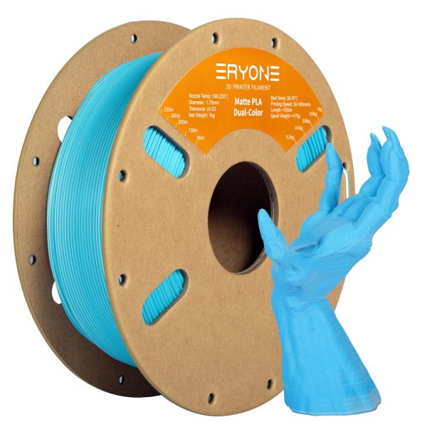 （Pre-Sale）PLA Matte Dual-Color Filament，1kg (MOQ:20 Rolls,Mixable) For Cheap - Image 2